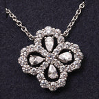 ¡®Lumi¡¯LOOP-HALSKETTE MIT VOLLSTÄNDIGEM DIAMANTMOTIV, 16 MM, MEHRERE FARBEN