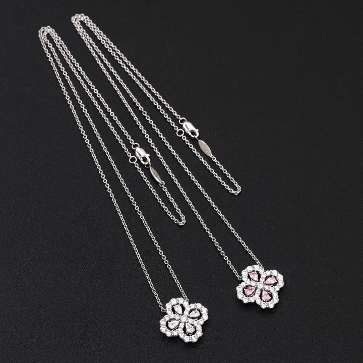 ¡®Lumi¡¯LOOP-HALSKETTE MIT VOLLSTÄNDIGEM DIAMANTMOTIV, 16 MM, MEHRERE FARBEN