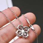 ¡®Lumi¡¯LOOP-HALSKETTE MIT VOLLSTÄNDIGEM DIAMANTMOTIV, 16 MM, MEHRERE FARBEN