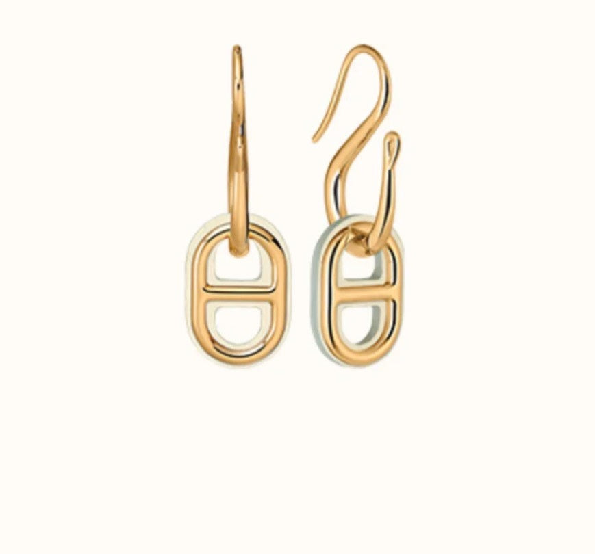 ¡®Lumi¡¯HM O'MAILLON GOLD EARRINGS