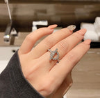 ¡®Lumi¡¯ECHAPPEE RING SILBER DIAMANT