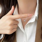 ¡®Lumi¡¯BEE MINI-PEDANT-DIAMANT-HALSKETTE