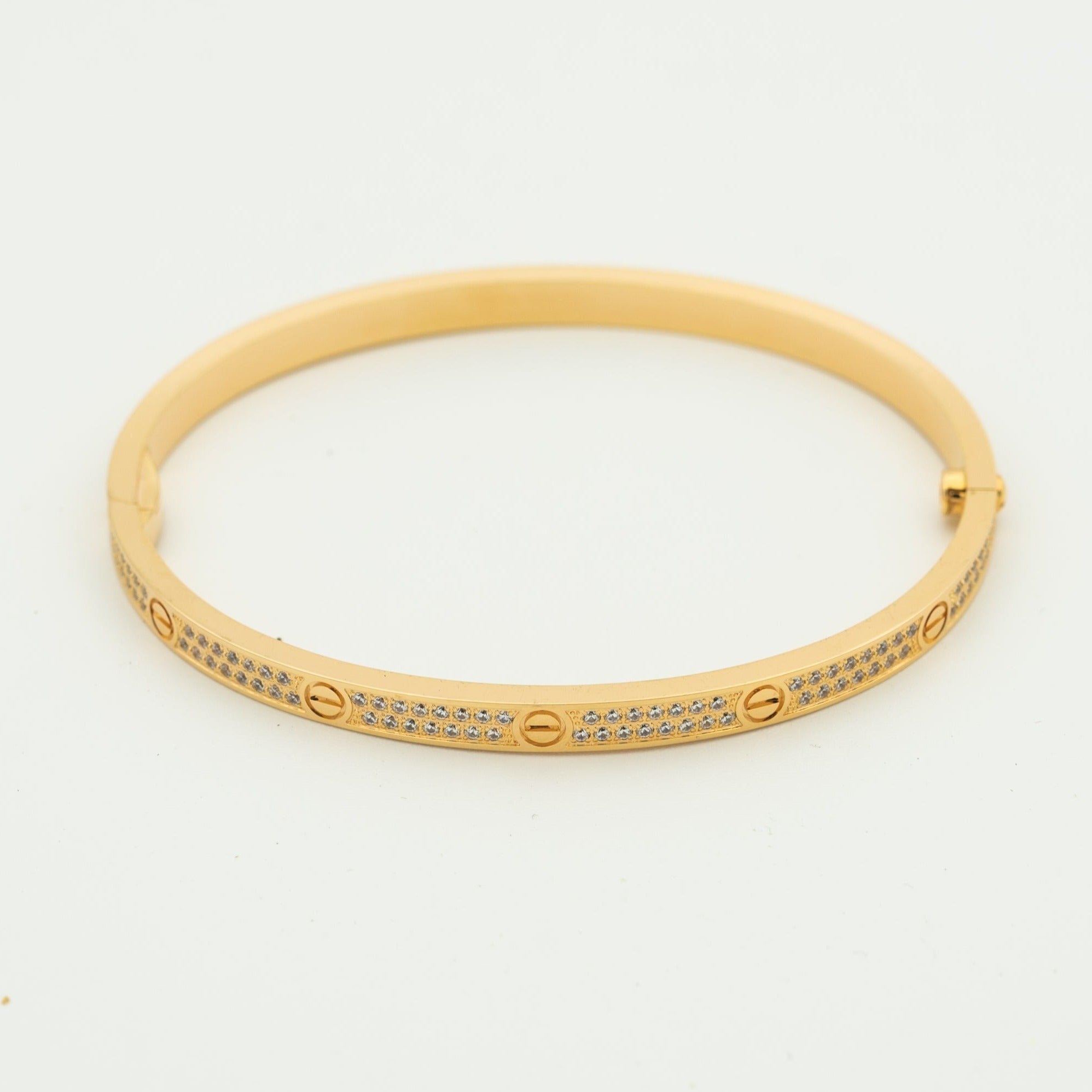 Lumi's LOVE Armband, 3,65 mm, diamantbesetzt