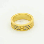 Lumi® LOVE RING, 5,5 MM DIAMANTEN PAVED