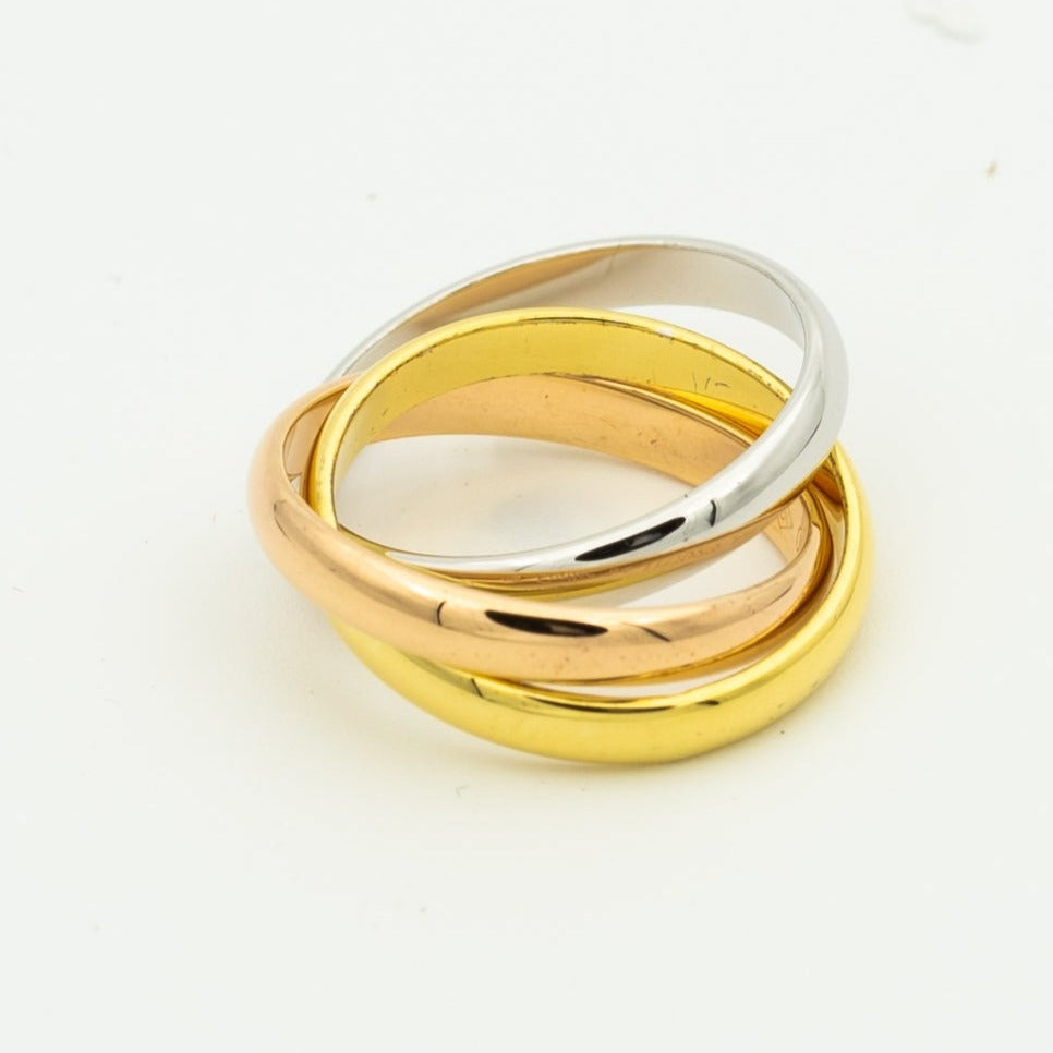 Lumi® Trinity Ring Gold Roségold Silber 