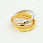 Lumi® Trinity Ring Gold Roségold Silber 