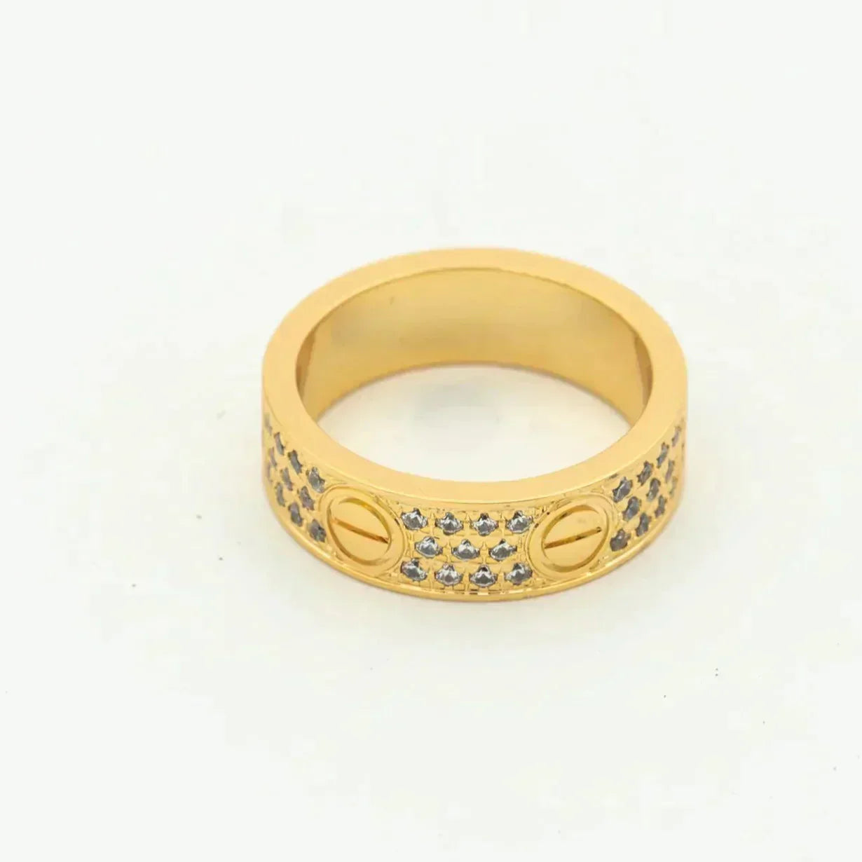 Lumi® LOVE RING, 5,5 MM DIAMANTEN PAVED