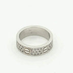 Lumi® LOVE RING, 5,5 MM DIAMANTEN PAVED