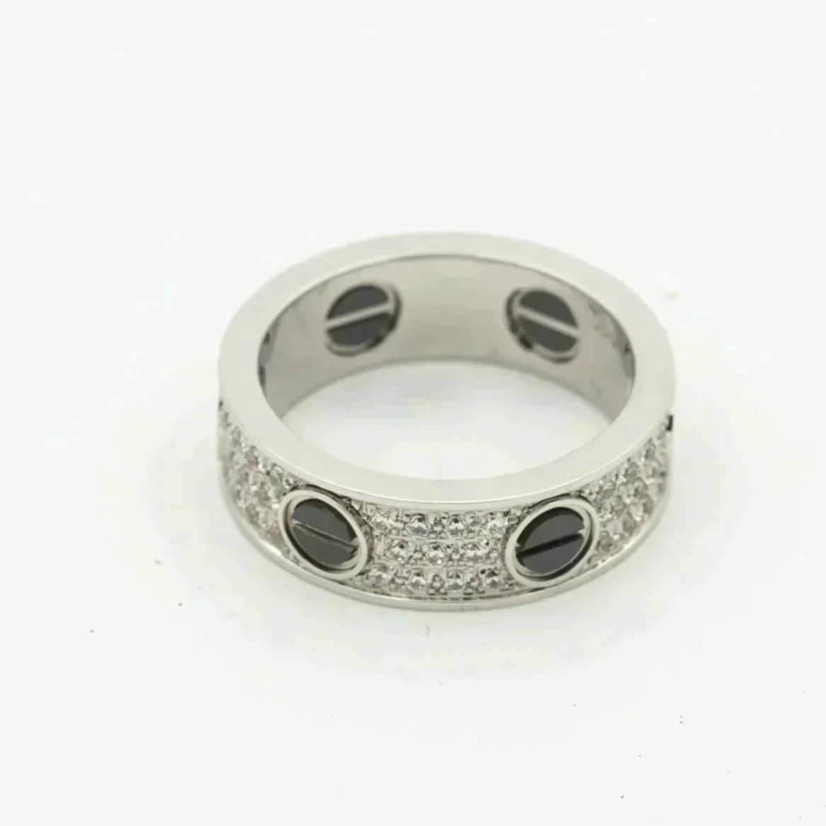 Lumi® LOVE RING, 5,5 MM DIAMANTEN, PAVED KERAMIK