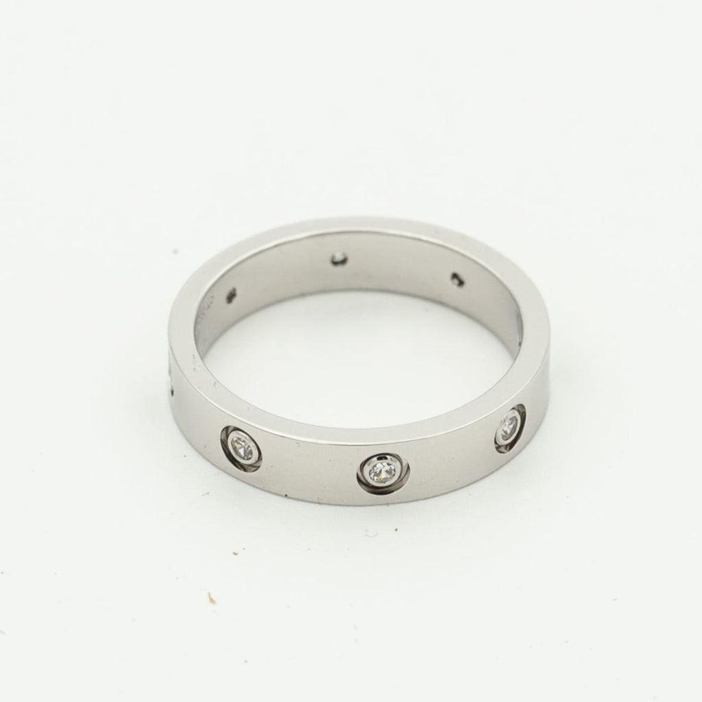 Lumi® LOVE RING 3,6 MM 8 DIAMANTEN