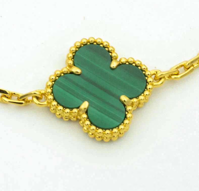 [Lumi] Neue Armbandkollektion „Clover 5 Motiv Malachit“