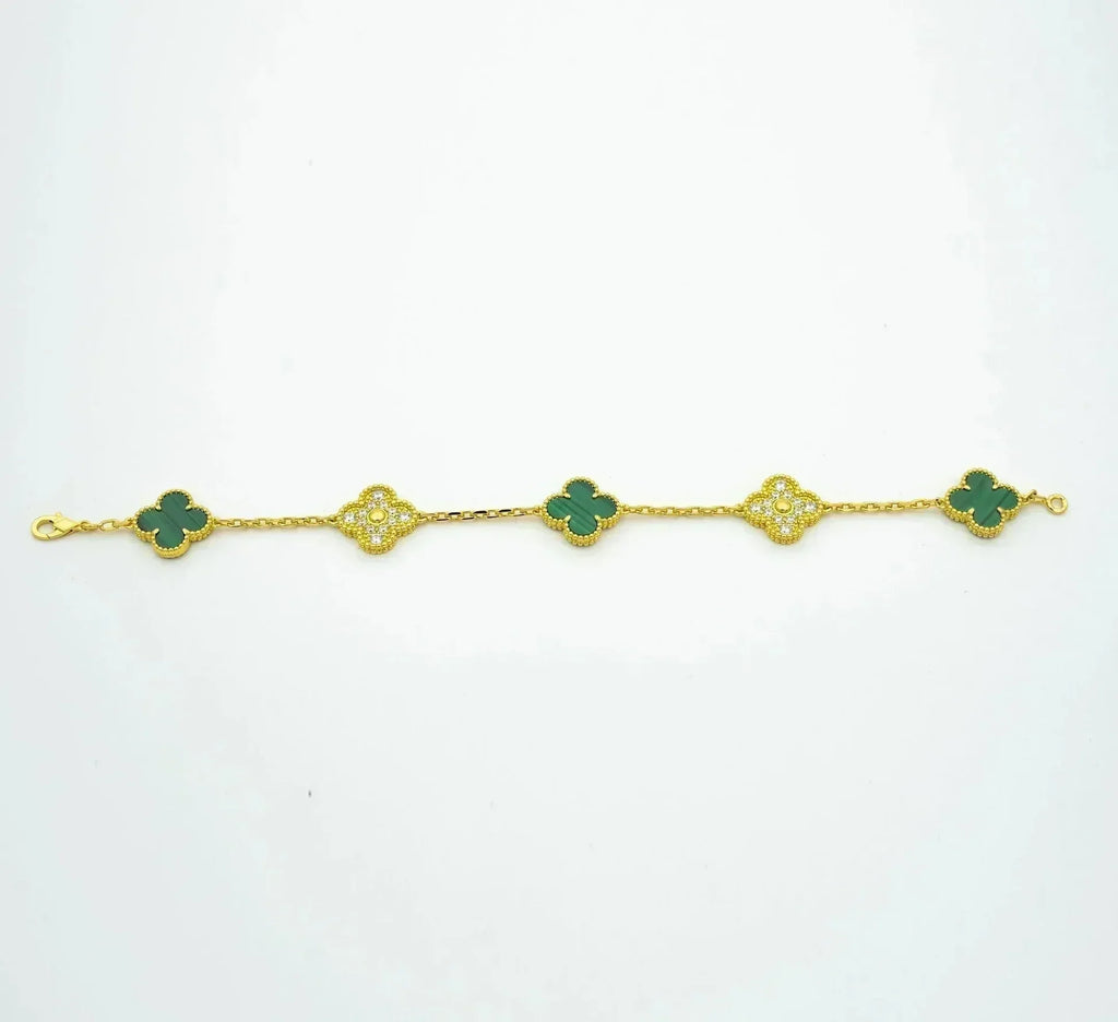 [Lumi] Neue Armbandkollektion „Clover 5 Motiv Malachit“