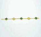 [Lumi] Neue Armbandkollektion „Clover 5 Motiv Malachit“
