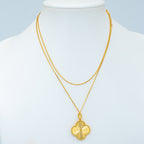Lumi® CLOVER 25MM Anhängerkette Gold 