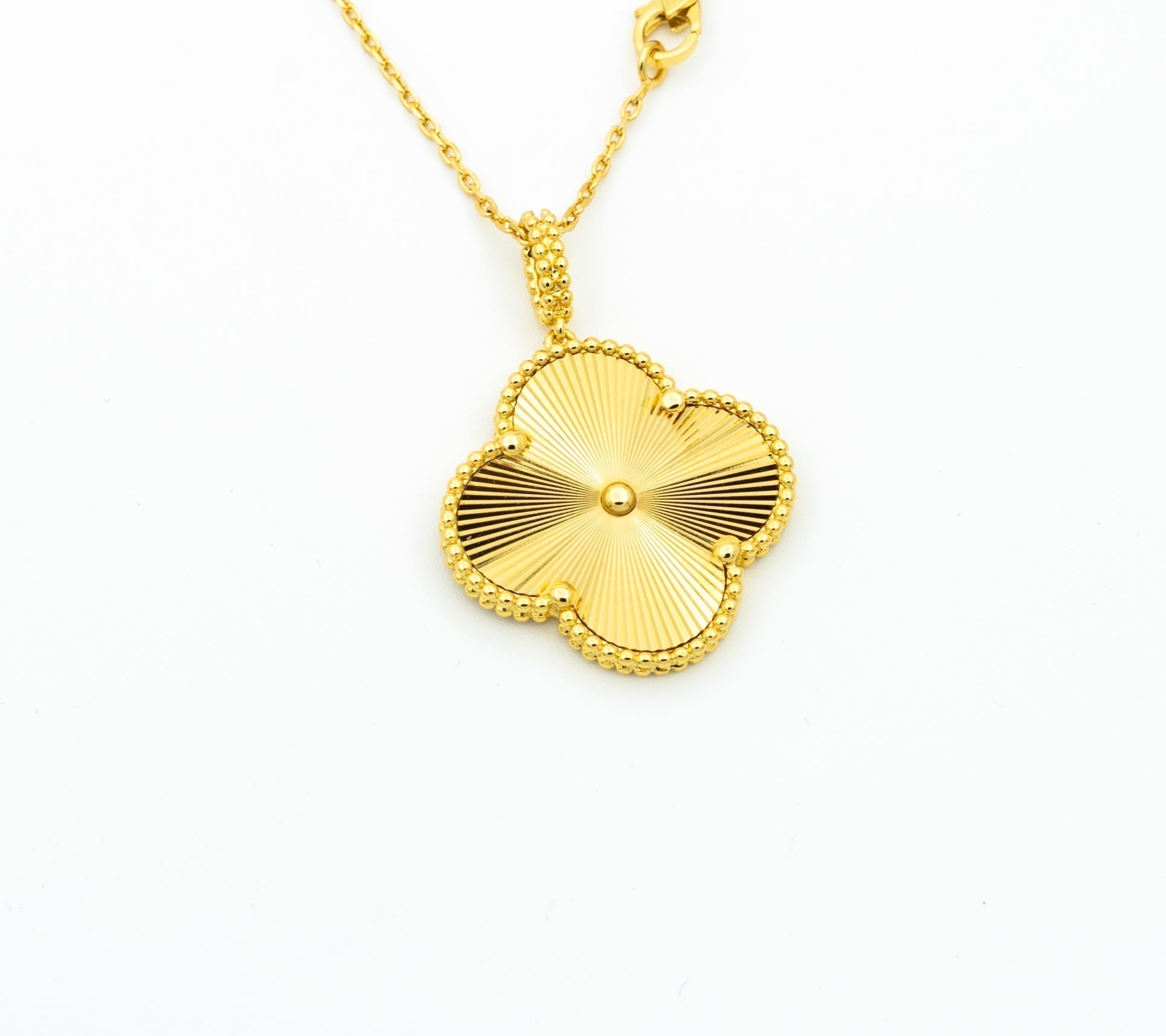 Lumi® CLOVER 25MM Anhängerkette Gold 