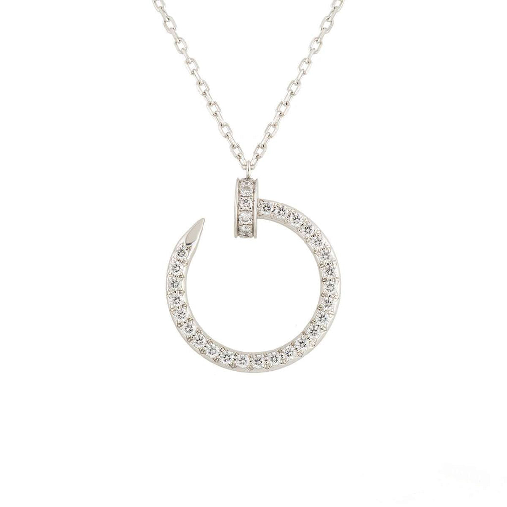 Lumi's Juste Halskette aus Silber und Diamanten 