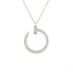 Lumi's Juste Halskette aus Silber und Diamanten 