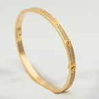 Lumi's LOVE Armband, 3,65 mm, diamantbesetzt