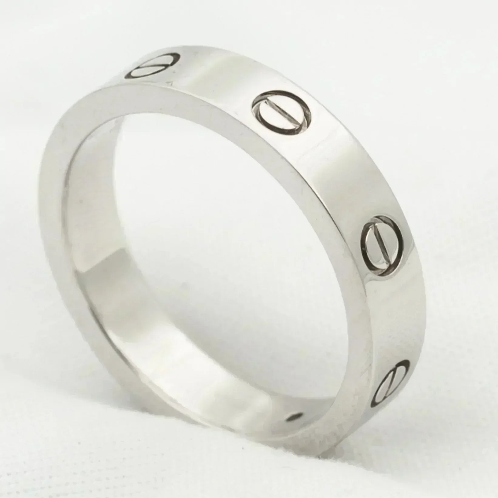 Lumi® LOVE RING 4MM 1 DIAMANT SILBER
