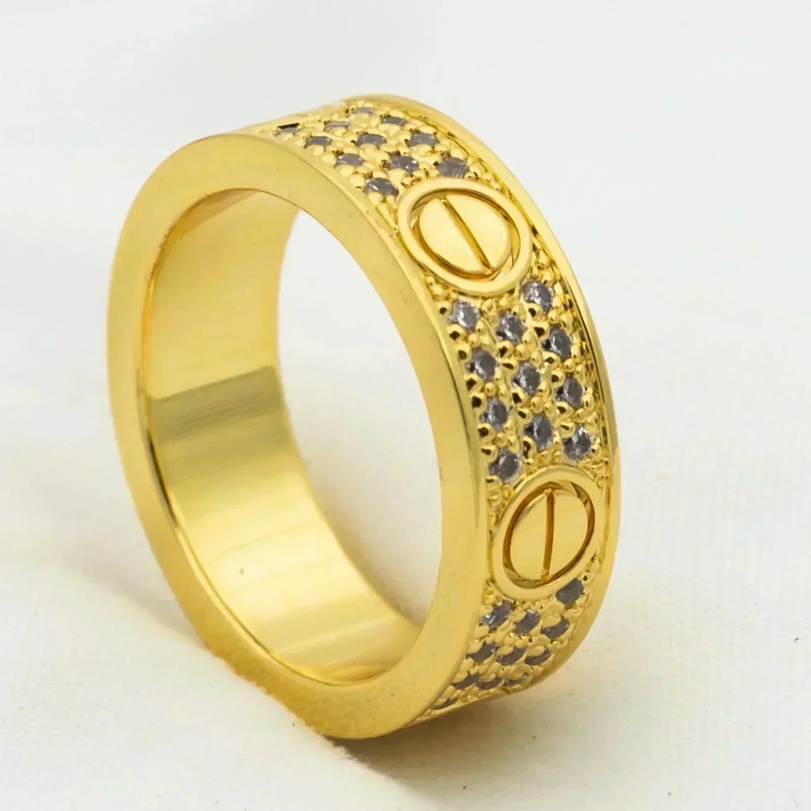 Lumi® LOVE RING, 5,5 MM DIAMANTEN PAVED