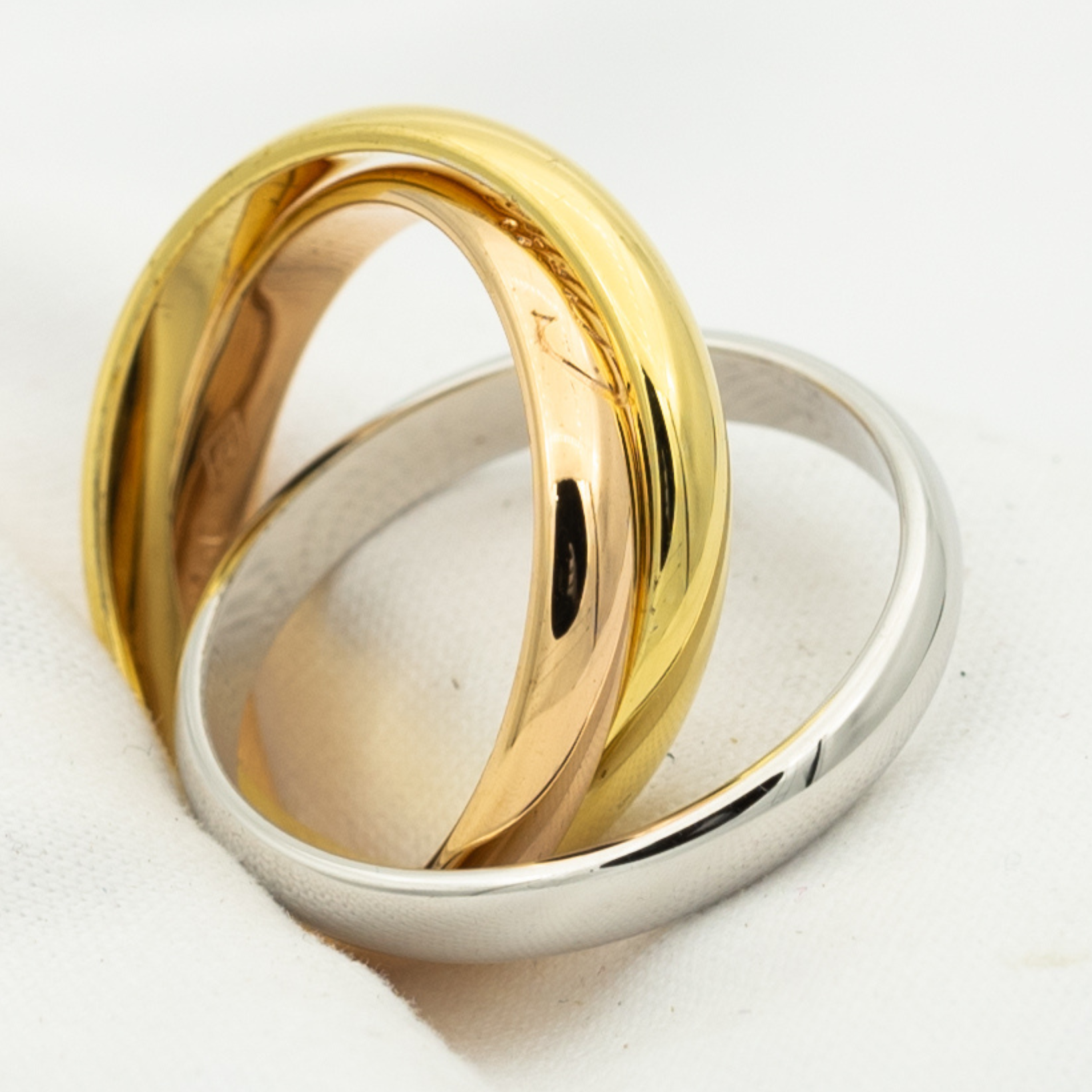 ¡®Lumi¡¯TRINITY RING GOLD PINK GOLD SILVER