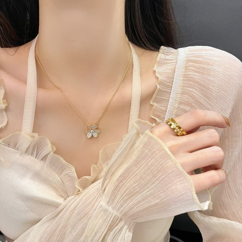 ¡®Lumi¡¯BLUMEN-DIAMANT-KETTE