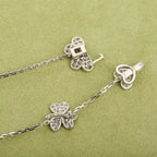 Lumi® FRIVOLE SILBERNE 9-BLUMEN-KETTE
