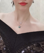 ¡®Lumi¡¯JEUX DE PINK GOLD DIAMOND NECKLACE