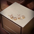 ¡®Lumi¡¯JEUX DE GOLD DIAMOND EARRINGS