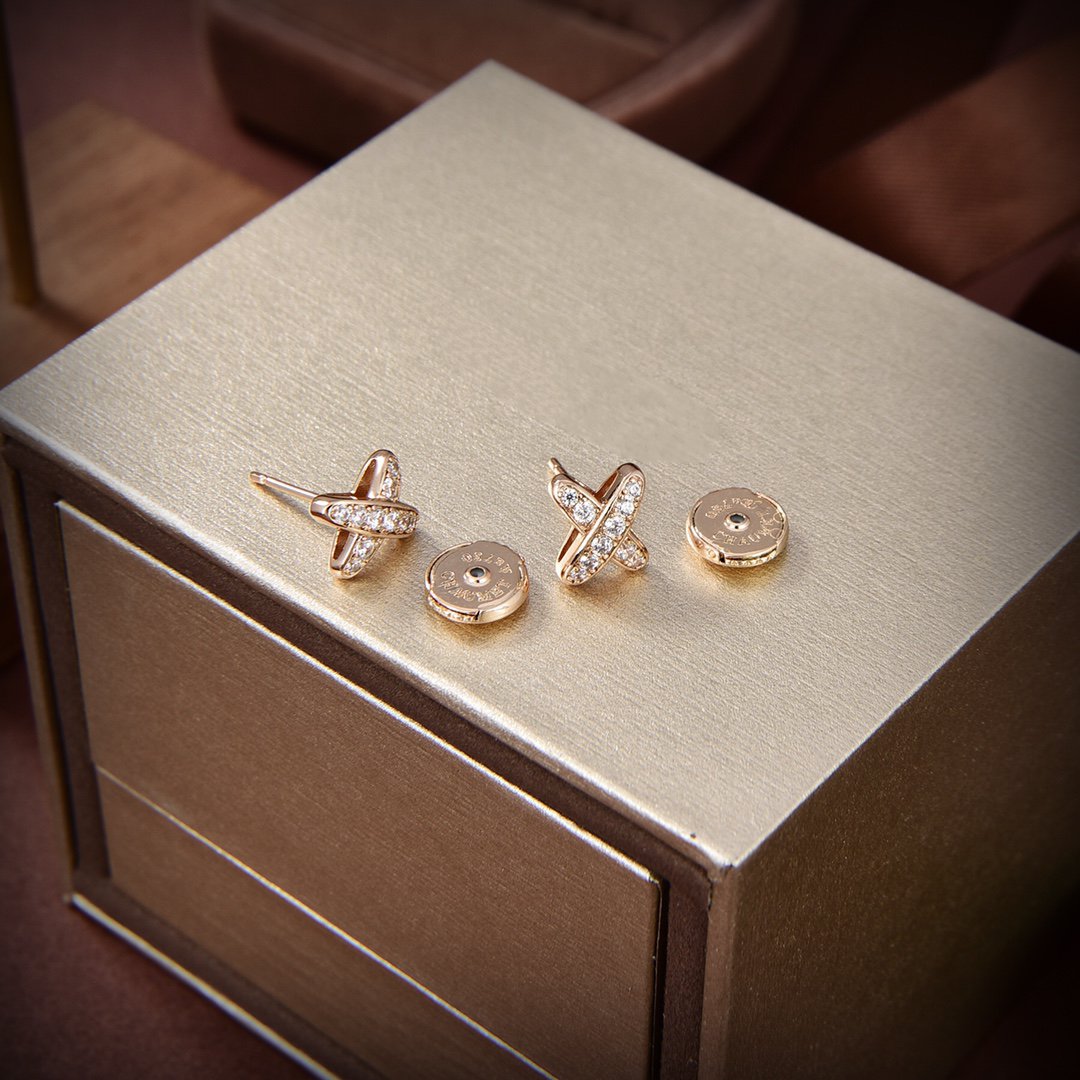 ¡®Lumi¡¯JEUX DE GOLD DIAMOND EARRINGS