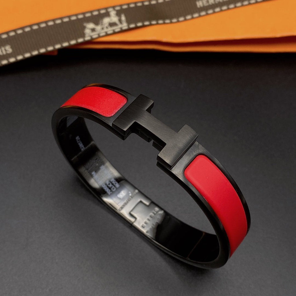 LumiCLIC HM SO SCHWARZ-ROTES ARMBAND