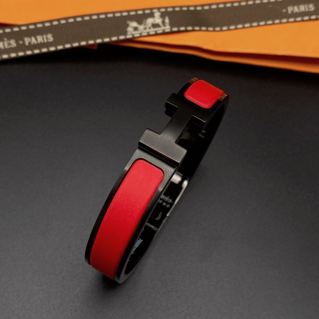 LumiCLIC HM SO SCHWARZ-ROTES ARMBAND