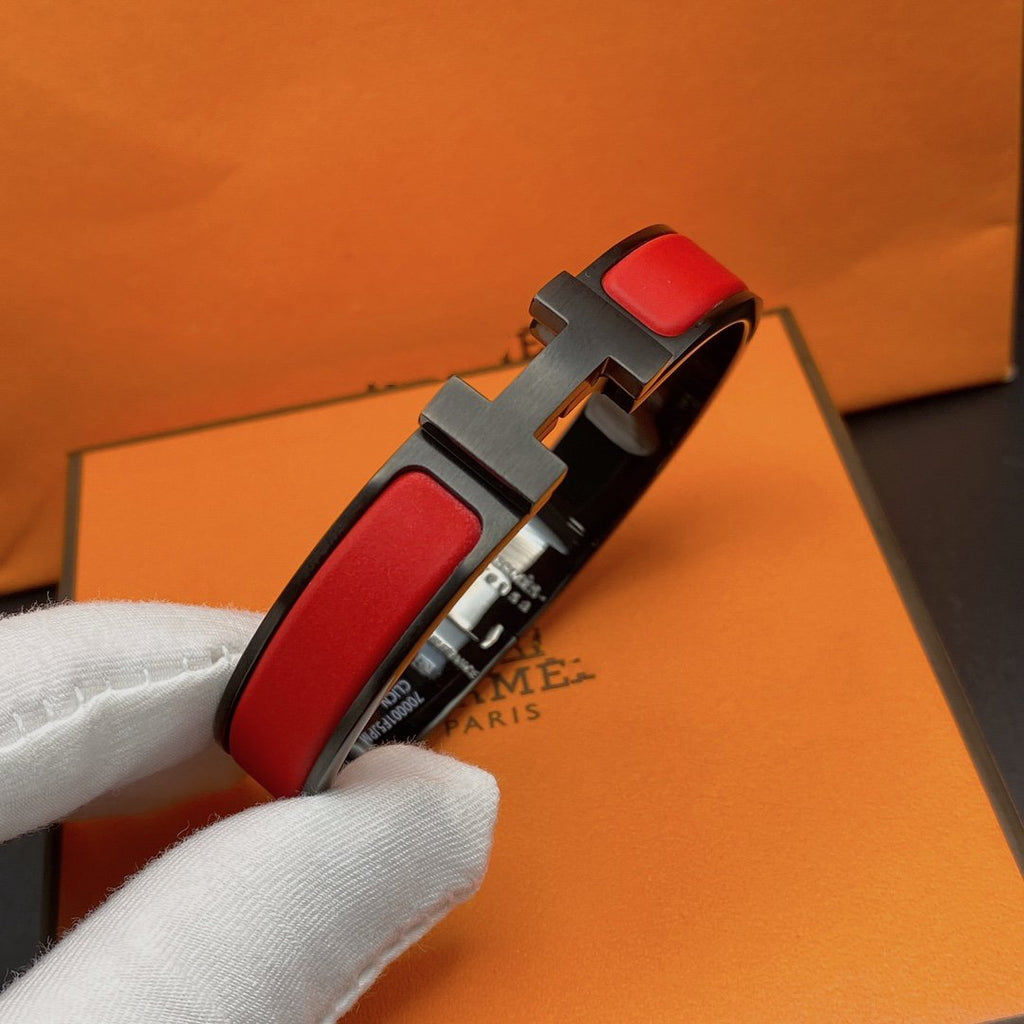 LumiCLIC HM SO SCHWARZ-ROTES ARMBAND