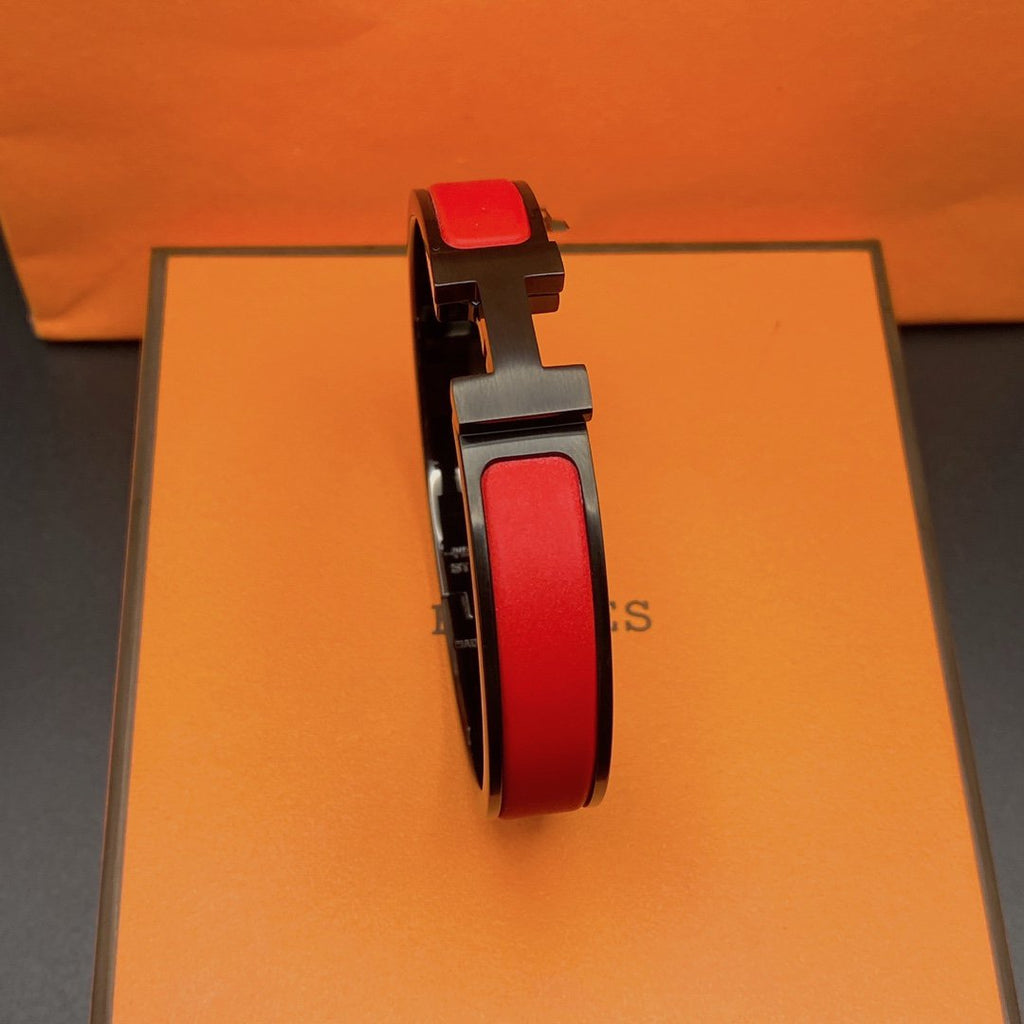 LumiCLIC HM SO SCHWARZ-ROTES ARMBAND