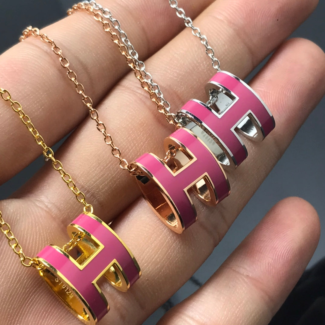 ¡®Lumi¡¯H NECKLACE PINK
