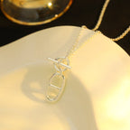 ¡®Lumi¡¯HM CHAINE D'ANCRE ANHÄNGER-HALSKETTE, STERLINGSILBER 