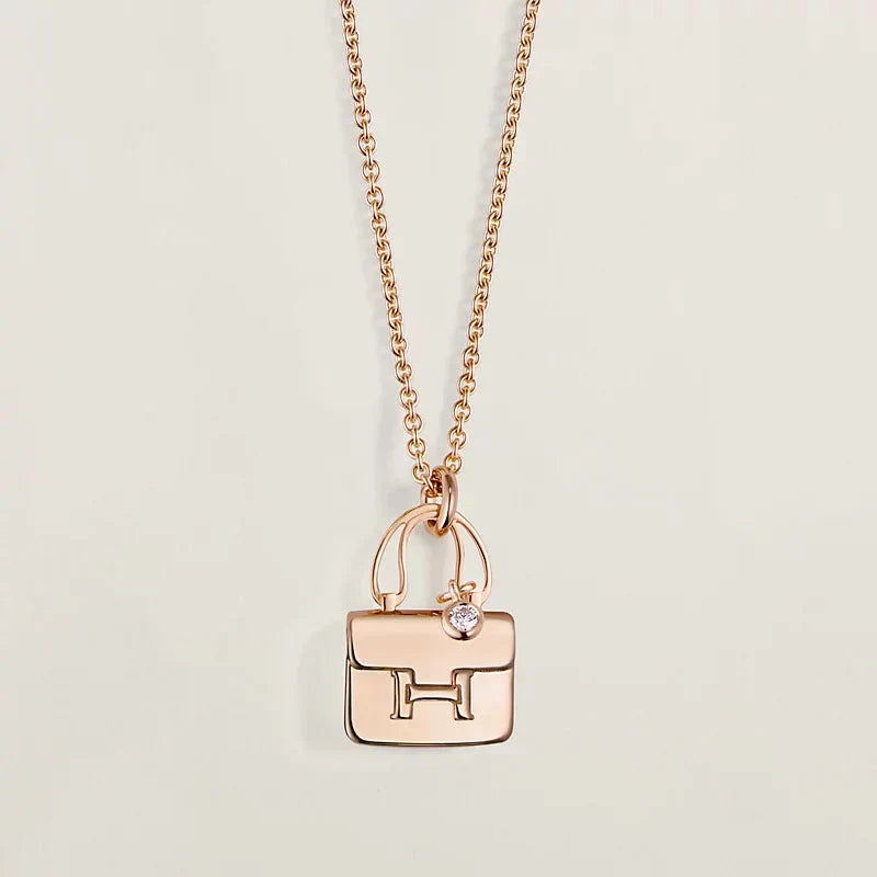 ¡®Lumi¡¯AMULETTE-ANHÄNGER ROSÉGOLD-KETTE