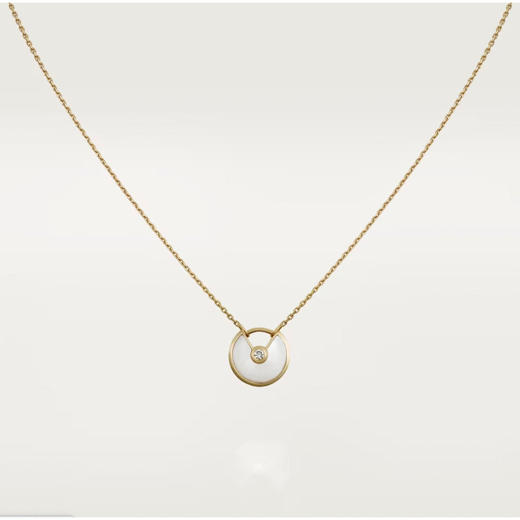 ¡®Lumi¡¯AMULETTE ROSÉGOLD MOP-HALSKETTE
