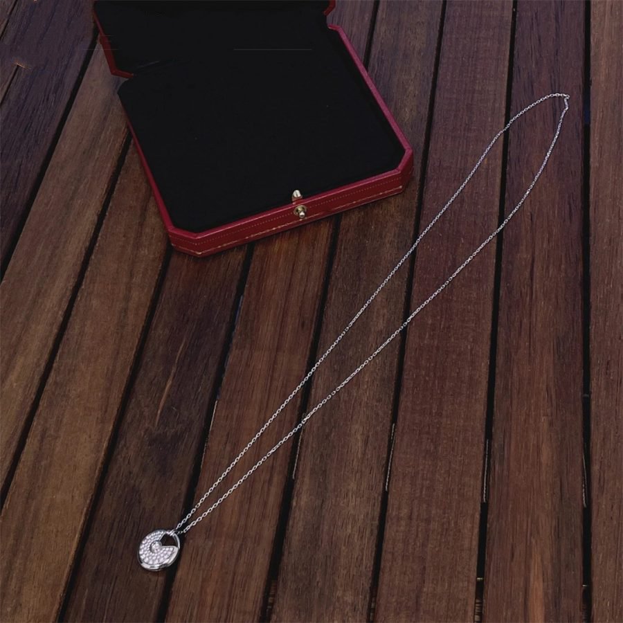 ¡®Lumi¡¯AMULETTE SILBER VOLLBEDICHTE DIAMANTENKETTE