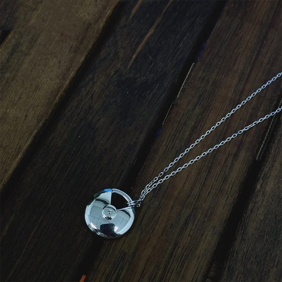 ¡®Lumi¡¯AMULETTE SILBER VOLLBEDICHTE DIAMANTENKETTE