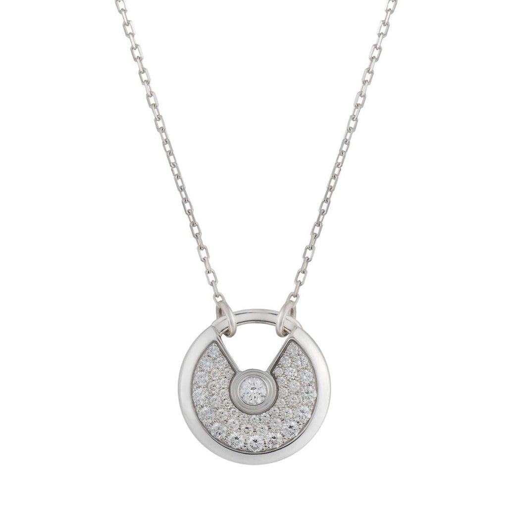 ¡®Lumi¡¯AMULETTE SILBER VOLLBEDICHTE DIAMANTENKETTE
