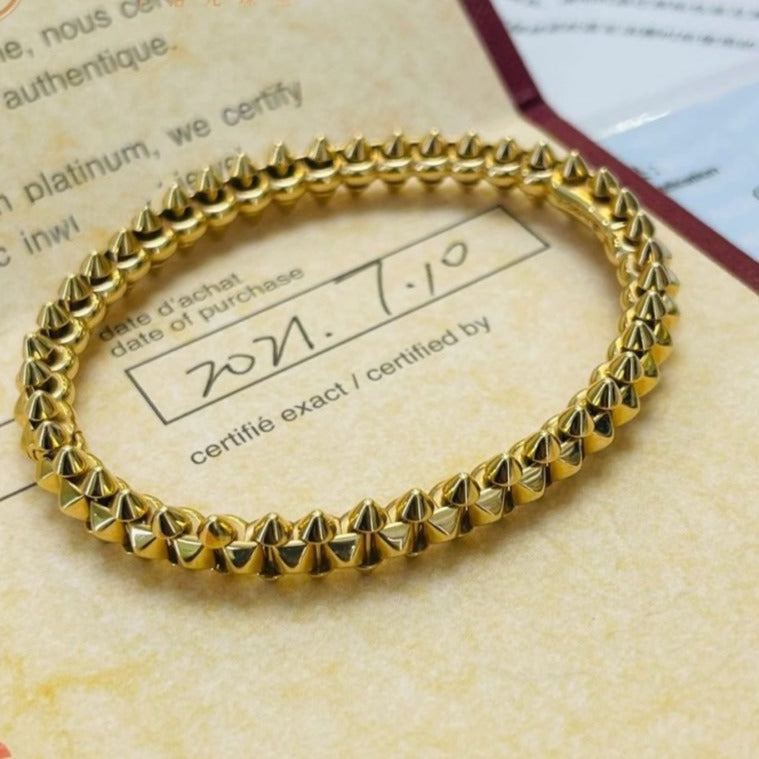 ¡®Lumi¡¯CLASH GOLD ARMBAND