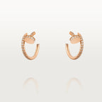 Lumi Juste Ohrringe, 12,75 mm, Roségold, Diamant