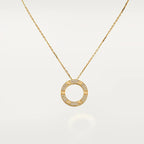 Lumi® LOVE Halskette, verstellbar, Roségold 