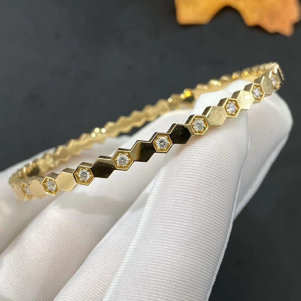 Lumi® BEE LOVE GOLD DIAMOND ARMBAND 