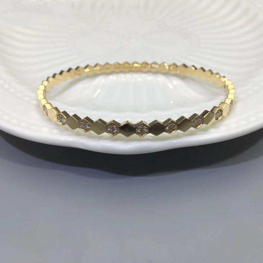 Lumi® BEE LOVE GOLD DIAMOND ARMBAND 