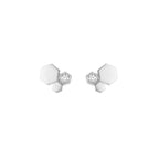 Lumi® BEE LOVE SILBERNE DIAMANT-OHRRINGE