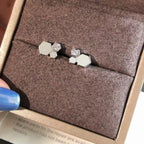 Lumi® BEE LOVE SILBERNE DIAMANT-OHRRINGE