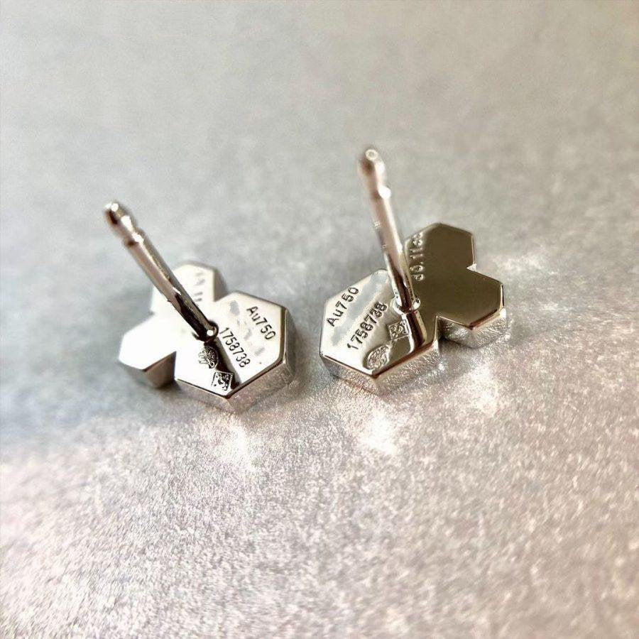 Lumi® BEE LOVE SILBERNE DIAMANT-OHRRINGE