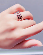 Lumi® BEE LOVE RING ROSA GOLD DIAMANT